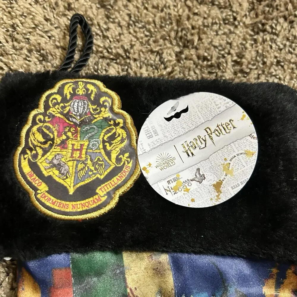 Harry Potter Kurt Adler Printed Christmas Stocking - NEW WITH TAGS